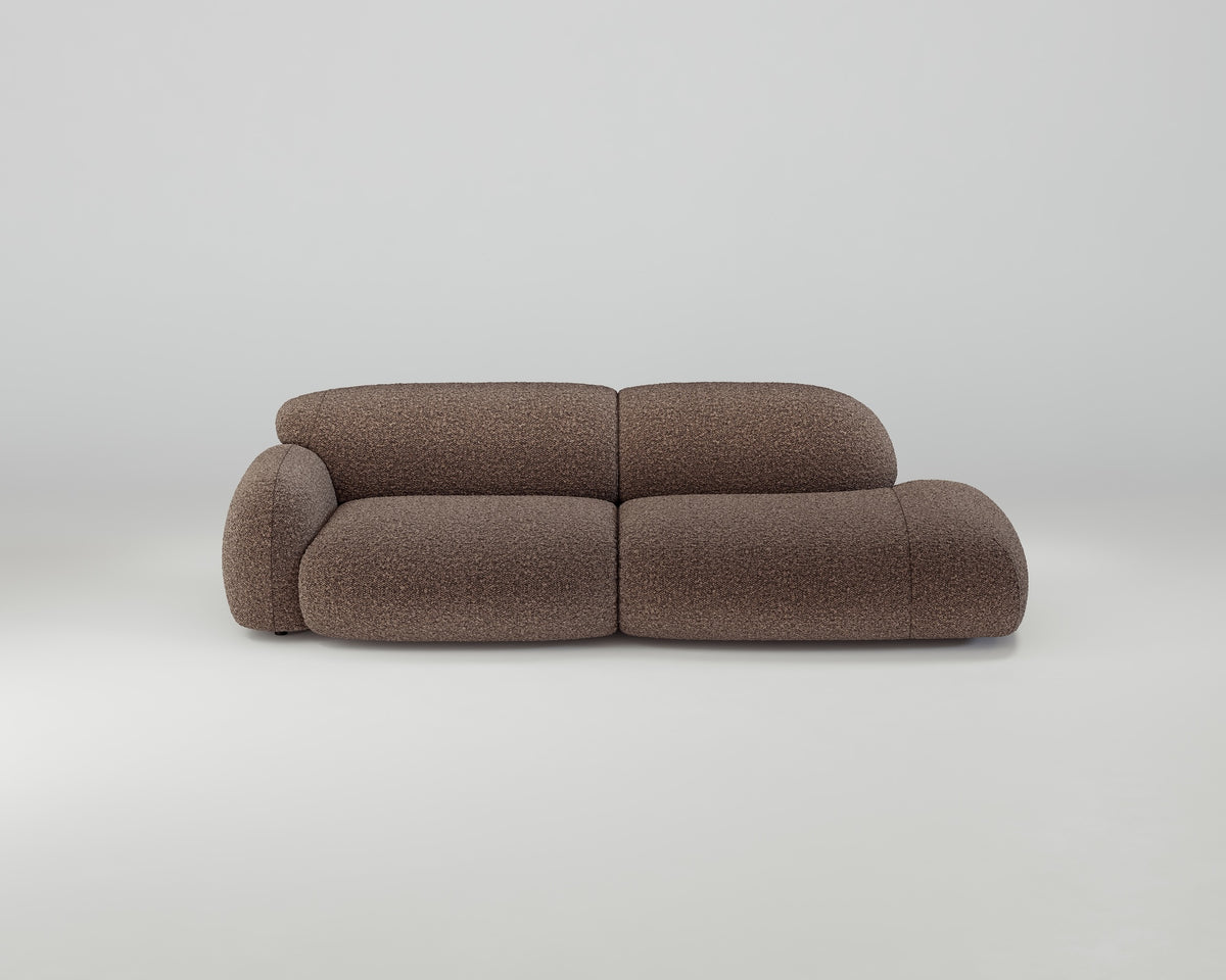 Mondino 3-Sitzer Recamiere Sofa (rechts)