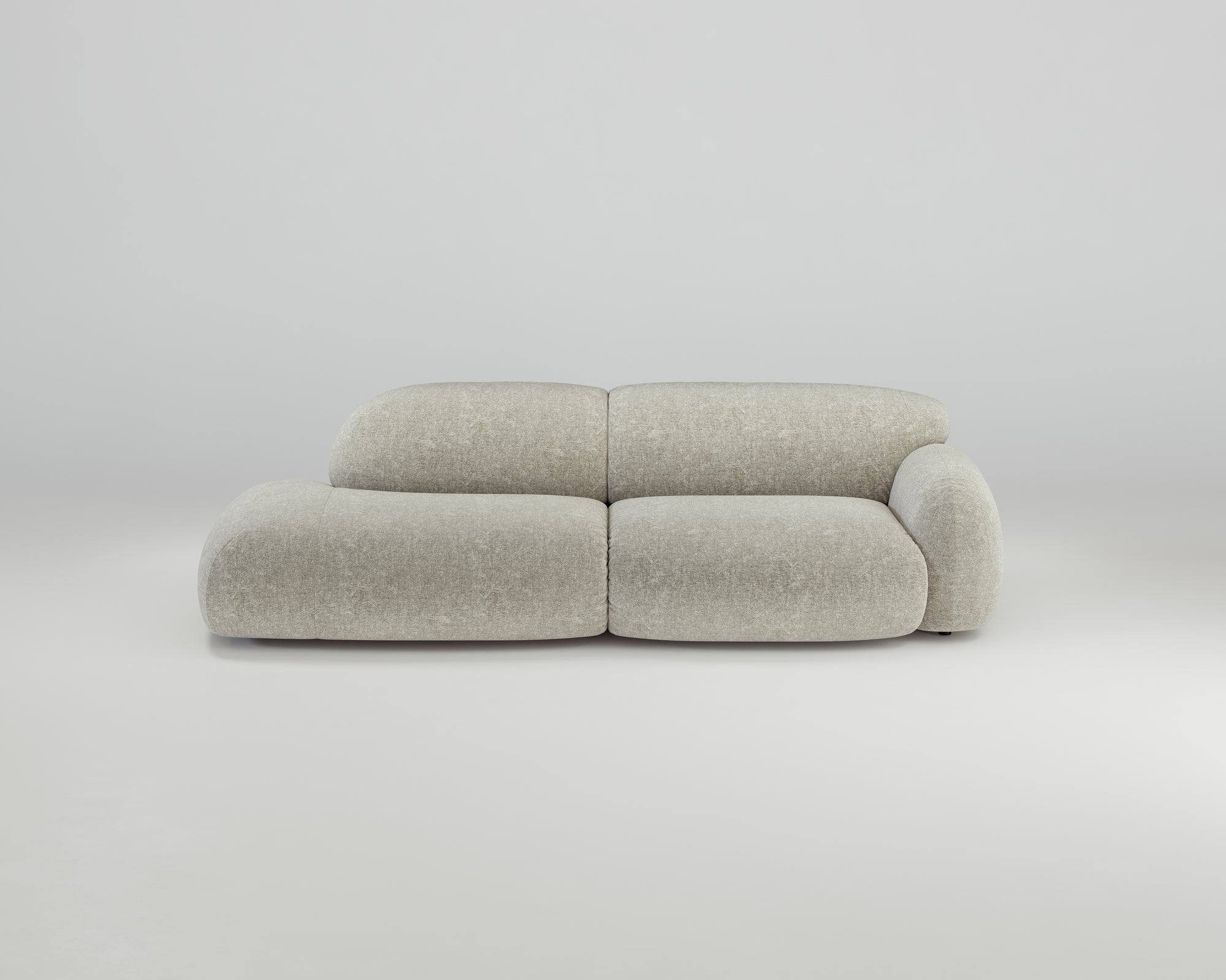 Mondino 3-Sitzer Recamiere Sofa (Links)