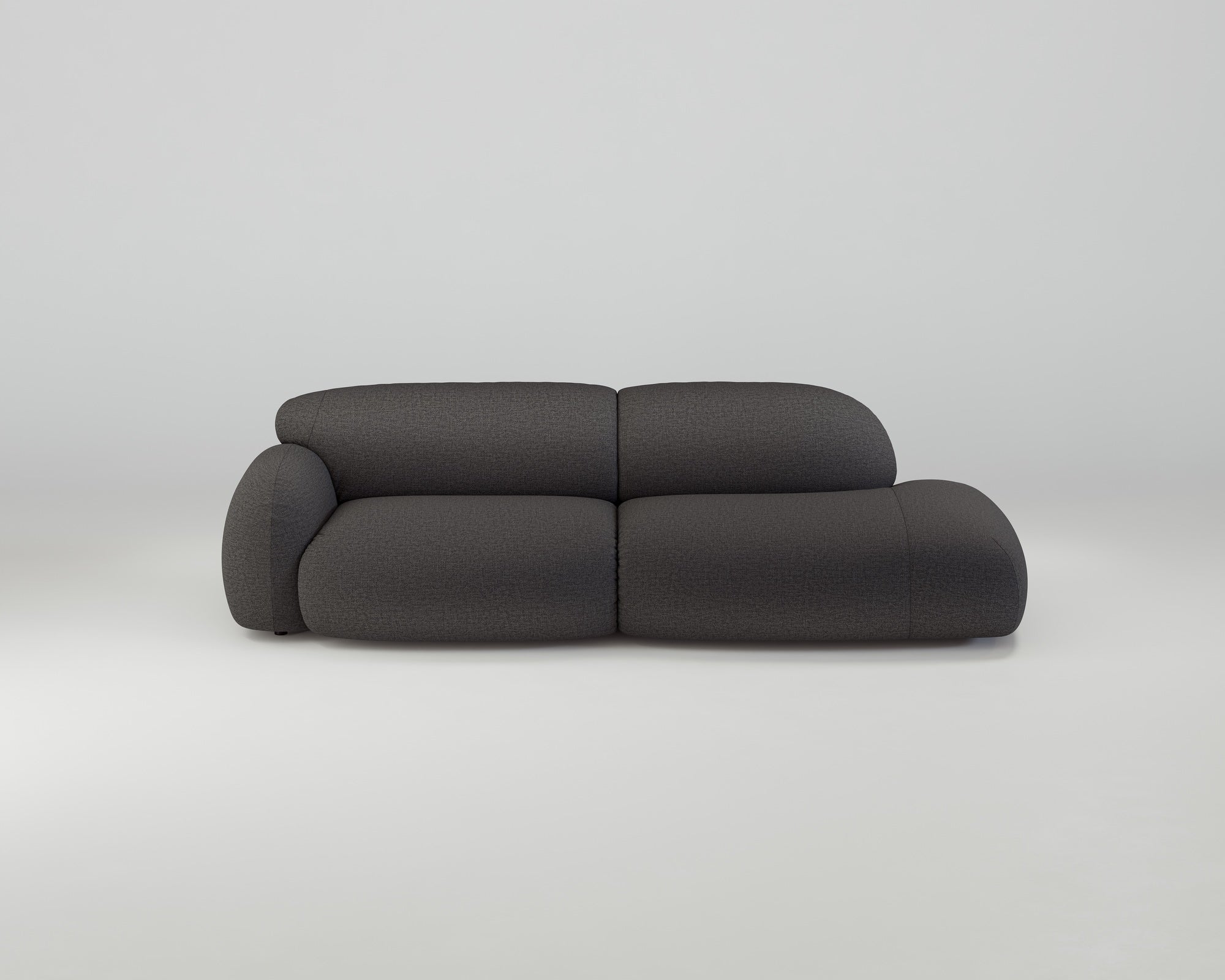 Mondino 3-Sitzer Recamiere Sofa (rechts)