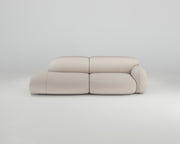 Mondino 3-Sitzer Recamiere Sofa (Links)