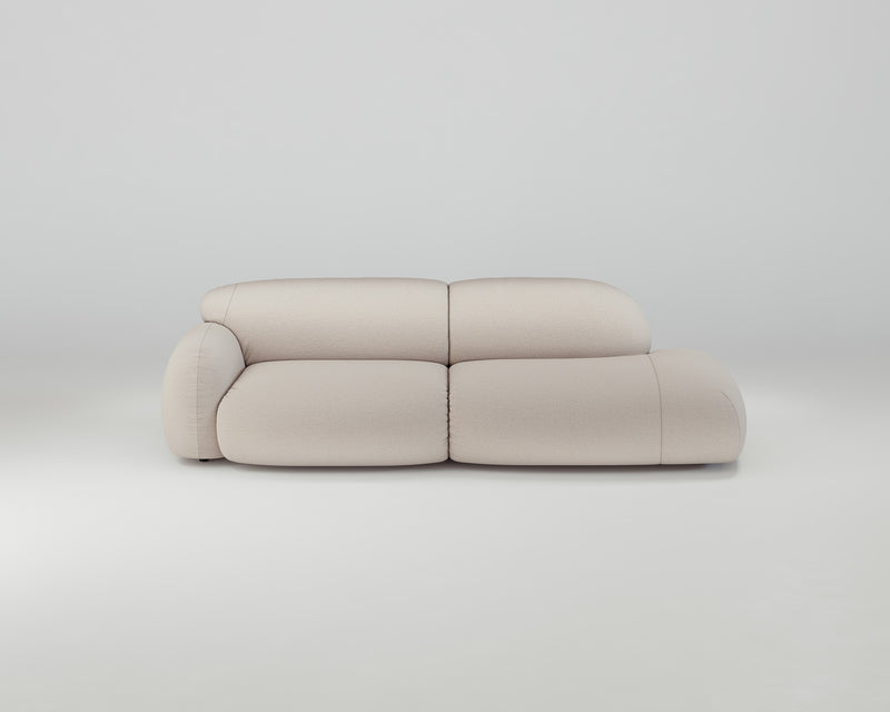 Mondino 3-Sitzer Recamiere Sofa (rechts)