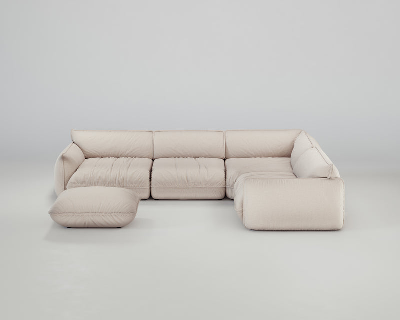 Morandi U-Form Sofa /Wohnlandschaft (rechts)