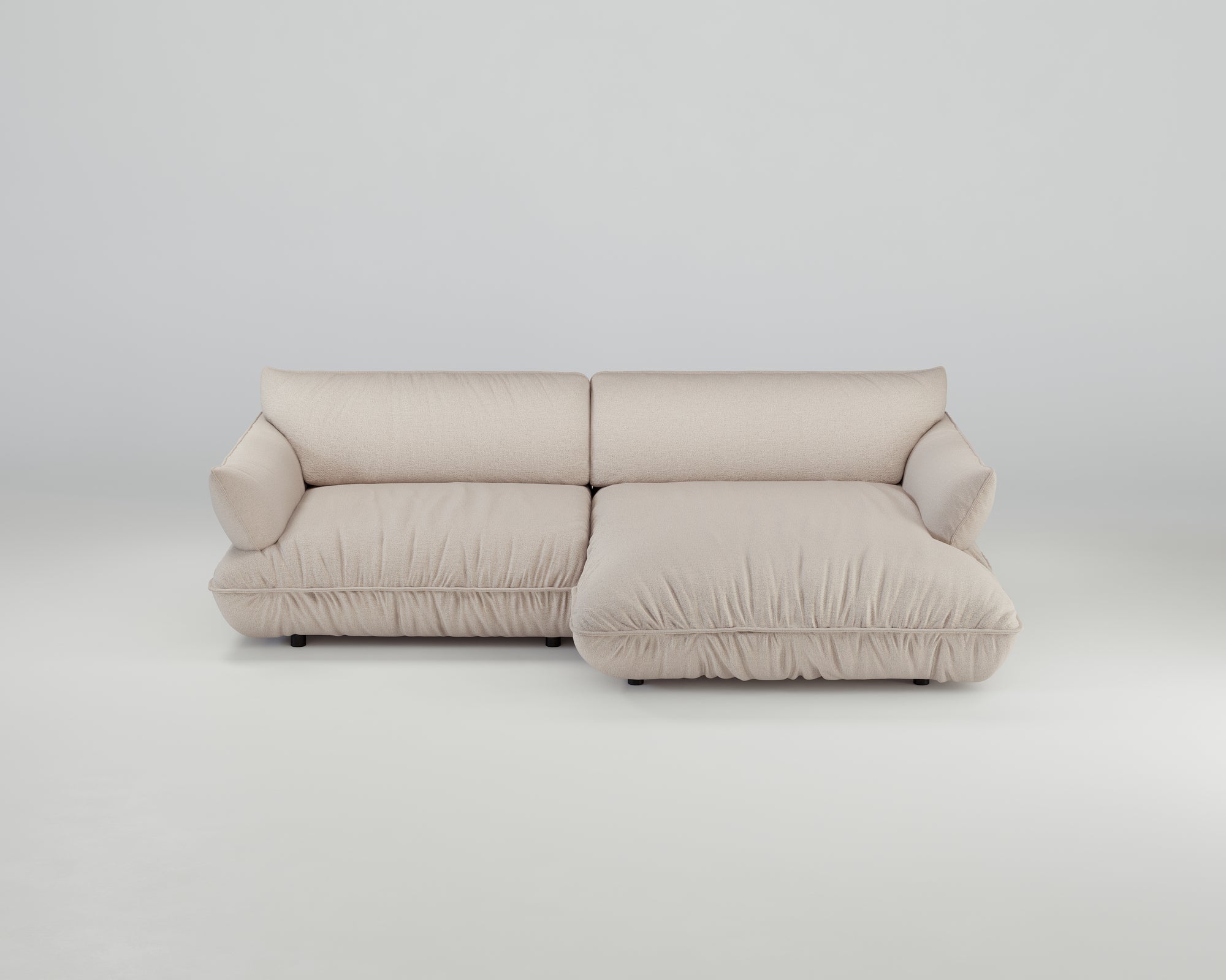Morandi Alto 3-Sitzer Ecksofa (rechts)