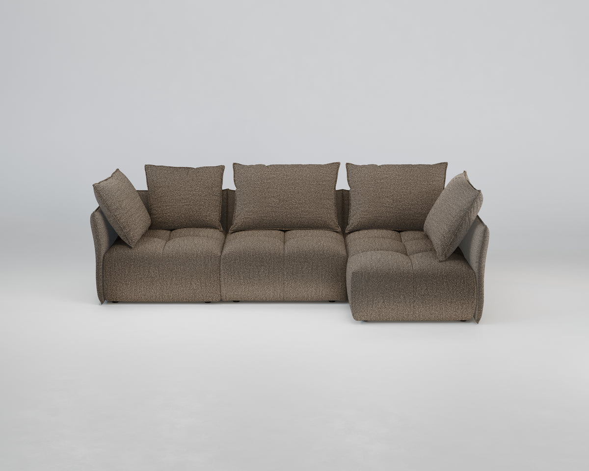 Severini 3-Sitzer Ecksofa (rechts)